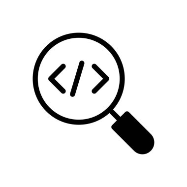 Şeffaf bir arkaplan üzerinde arama vektörü illüstrasyonu. Konsept ve grafik tasarımı için mükemmel kalite sembolleri..