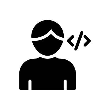 Şeffaf bir arkaplan üzerinde kodlama vektör illüstrasyonu. Konsept ve grafik tasarımı için mükemmel kalite sembolleri..