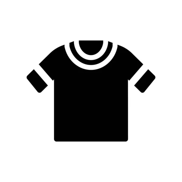 Ilustrace Vektoru Košile Průhledném Pozadí Symboly Prvotřídní Kvality Ikona Glyfy — Stockový vektor