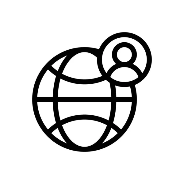 Глобальная Векторная Иллюстрация Прозрачном Фоне Премиум Символы Качества Тонкая Линия — стоковый вектор