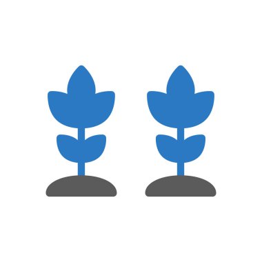 Şeffaf bir arkaplan üzerinde bitki vektör illüstrasyonu. Konsept ve grafik tasarım için özel kalite semboller..