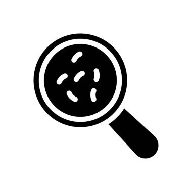 Şeffaf bir arkaplan üzerinde arama vektörü illüstrasyonu. Konsept ve grafik tasarımı için mükemmel kalite sembolleri.. 