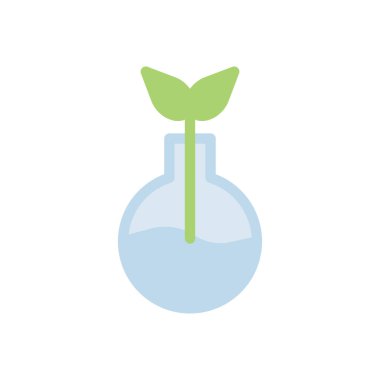 Şeffaf bir arkaplan üzerinde beher vektör çizimi. Konsept ve grafik tasarım için premium kalite simgeleri..