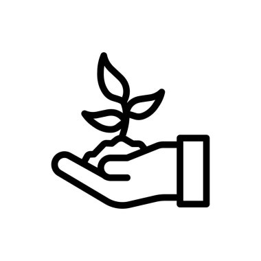 Şeffaf bir arkaplanda bitki vektör çizimi. Premium kalite semboller. Konsept ve grafik tasarım için ince çizgi simgesi.