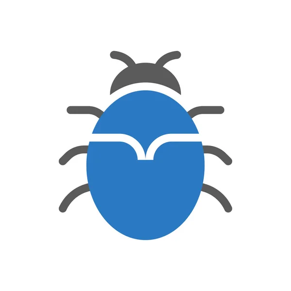 Insect Vector Illustration Transparent Background Premium Quality Symbols Glyphs Icon — Stockový vektor