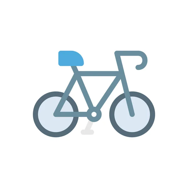 Bicycle Vector Illustration Transparent Background Premium Quality Symbols Stroke Icon — Stock Vector