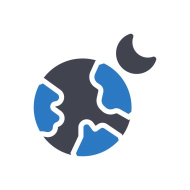 Saydam bir arkaplanda toprak vektör çizimi. Konsept ve grafik tasarım simgeleri için kaliteli semboller.. 