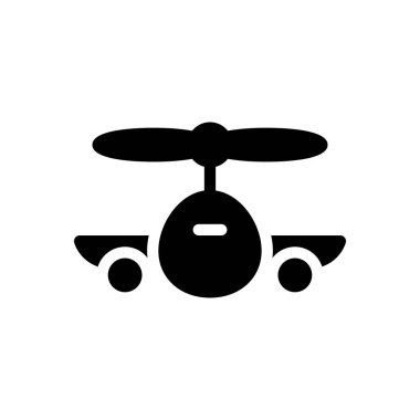 Şeffaf bir arkaplan üzerinde helikopter vektör illüstrasyonu. Konsept ve grafik tasarımı için özel kalite semboller..