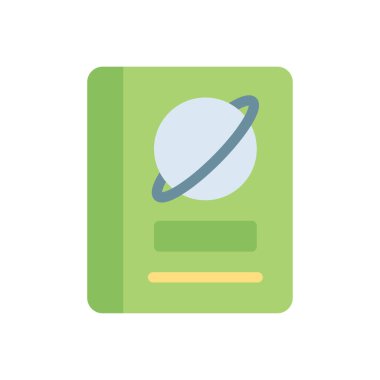 Saydam bir arkaplan üzerinde kitap vektör illüstrasyonu. Konsept ve grafik tasarımı için premium kalite simgeleri..