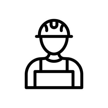 Şeffaf bir arkaplanda mühendis vektör çizimi. Premium kalite sembolleri. Konsept ve grafik tasarım için ince çizgi simgesi.