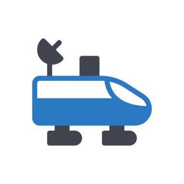 Saydam bir arkaplan üzerinde uzay vektör çizimi. Konsept ve grafik tasarımı için mükemmel kalite semboller..