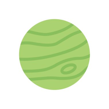 Şeffaf bir arkaplan üzerinde jupiter vektör çizimi. Konsept ve grafik tasarımı için premimium kalite simgeleri..