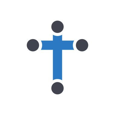 Şeffaf bir arkaplanda çapraz vektör çizimi. Konsept ve grafik tasarım simgeleri için kaliteli semboller..