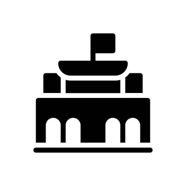 Şeffaf bir arkaplan üzerinde Madrid vektör illüstrasyonu. Konsept ve grafik tasarımı için mükemmel kalite sembolleri..