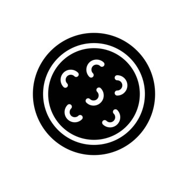 Şeffaf bir arkaplanda yiyecek vektör çizimi. Konsept ve grafik tasarım simgeleri için kaliteli semboller..