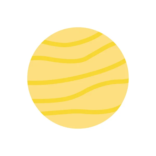 Ilustracja Wektora Jupitera Przejrzystym Tle Symbole Jakości Premium Ikona Uderzenia — Wektor stockowy