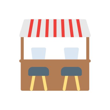 Şeffaf bir arkaplan üzerinde bar vektör çizimi. Konsept ve grafik tasarımı için premium kalite simgeleri..