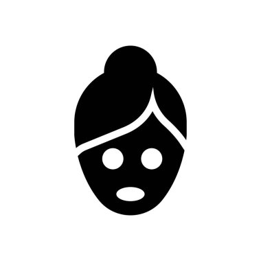 Şeffaf bir arkaplanda yüz vektör çizimi. Konsept ve grafik tasarım simgeleri için kaliteli semboller..