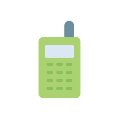 şeffaf bir arkaplan üzerinde telsiz sesli vektör çizimi. Konsept ve grafik tasarımı için premium kalite simgeleri..