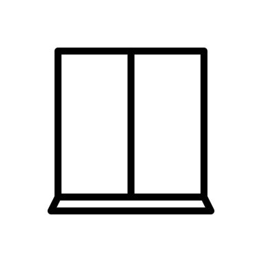 wall vector illustration on a transparent background.Premium quality symbols.Thin line icon for concept and graphic design.