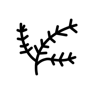 Şeffaf bir arkaplan üzerinde maydanoz vektör çizimi. Konsept ve grafik tasarımı için özel kalite semboller..