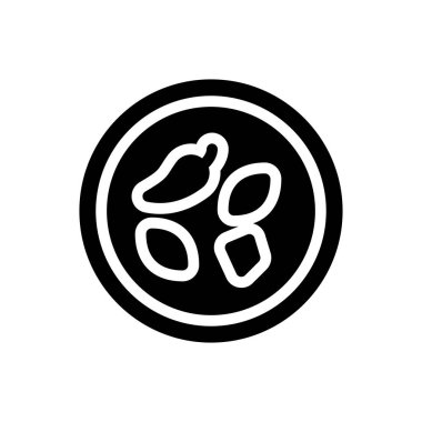 Şeffaf bir arkaplanda baharat vektör illüstrasyonu. Konsept ve grafik tasarım simgeleri için kaliteli semboller..