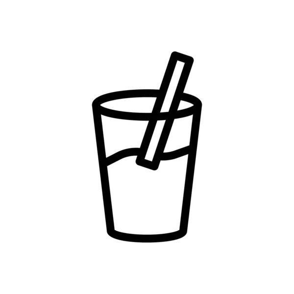 Juice Vector Illustration Transparent Background Premium Quality Symbols Thin Line — Stock Vector