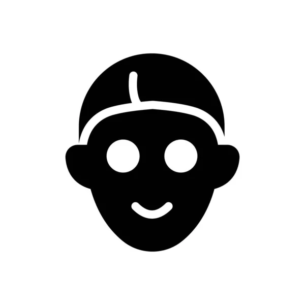 Máscara Ilustração Vetorial Fundo Transparente Símbolos Qualidade Premium Ícone Glyphs —  Vetores de Stock