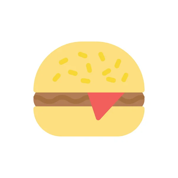 Hamburger Vector Illustration Transparent Background Premium Quality Symbols Stroke Icon — Vettoriale Stock
