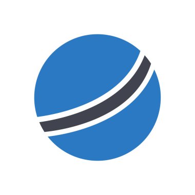 Saydam bir arkaplan üzerinde top vektör çizimi. Konsept ve grafik tasarım için mükemmel kalite semboller..