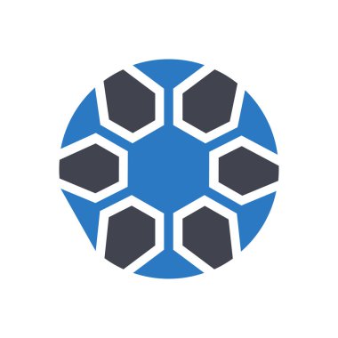 Saydam bir arkaplan üzerinde futbol vektör illüstrasyonu. Konsept ve grafik tasarımı için mükemmel kalite semboller..