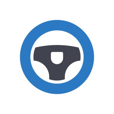 Şeffaf bir arkaplan üzerinde tekerlek vektör çizimi. Konsept ve grafik tasarım simgeleri için kaliteli semboller..