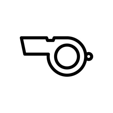 Şeffaf bir arkaplan üzerinde ıslık vektör çizimi. Premium kalite semboller. Konsept ve grafik tasarım için ince çizgi simgesi.