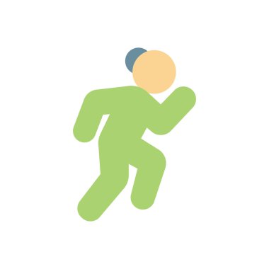 Şeffaf bir arkaplan üzerinde çalıştırıcı vektör çizimi. Konsept ve grafik tasarımı için premium kalite simgeleri..