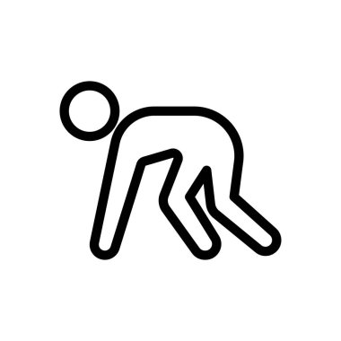 Şeffaf bir arkaplanda konum vektör illüstrasyonu.Premium kalite sembolleri. Konsept ve grafik tasarım için ince çizgi simgesi.