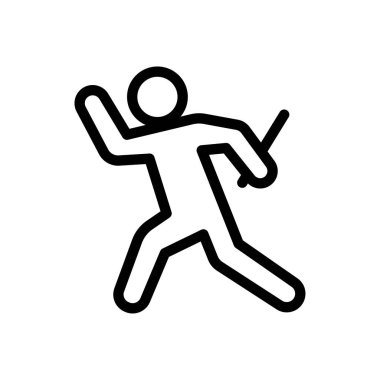 Şeffaf bir arkaplan üzerinde çalışan vektör çizimi. Premium kalite sembolleri. Konsept ve grafik tasarım için ince çizgi simgesi.