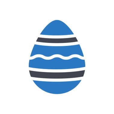 Şeffaf bir arkaplan üzerinde paskalya vektörü çizimi. Konsept ve grafik tasarımı için özel kalite semboller..