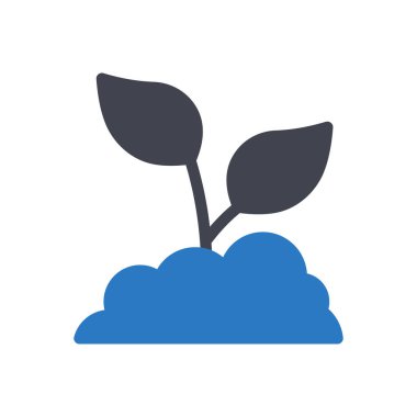 Şeffaf bir arkaplan üzerinde bitki vektör illüstrasyonu. Konsept ve grafik tasarım için özel kalite semboller.. 