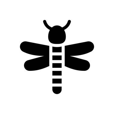 Şeffaf bir arkaplan üzerinde böcek vektör illüstrasyonu. Konsept ve grafik tasarımı için mükemmel kalite semboller..