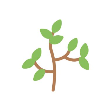 Saydam bir arkaplan üzerinde yaprak vektör çizimi. Konsept ve grafik tasarım için birinci sınıf kalite simgeler..