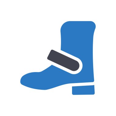 Saydam bir arkaplanda ayakkabı vektör çizimi. Konsept ve grafik tasarım için mükemmel kalite semboller.. 