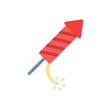 Şeffaf bir arkaplan üzerinde roket vektör çizimi. Konsept ve grafik tasarım için mükemmel kalite simgeleri..