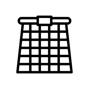 Şeffaf bir arkaplan üzerinde aziz vektör çizimi. Premium kalite semboller. Konsept ve grafik tasarım için ince çizgi simgesi.. 