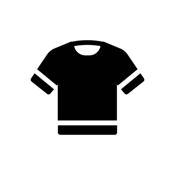 Ilustrace Vektoru Košile Průhledném Pozadí Symboly Prvotřídní Kvality Ikona Glyfy — Stockový vektor