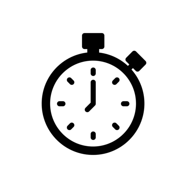 Countdown Vector Illustration Transparent Background Premium Quality Symbols Glyphs Icon — Stock Vector