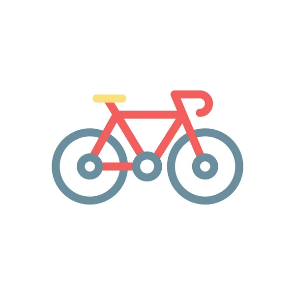 Illustrazione Vettoriale Della Bicicletta Uno Sfondo Trasparente Simboli Qualità Premium — Vettoriale Stock