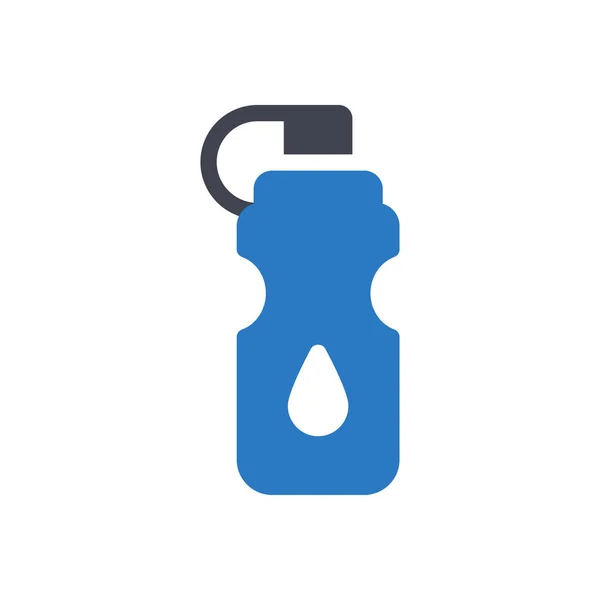 Water Vector Illustration Transparent Background Premium Quality Symbols Glyphs Icon — Image vectorielle