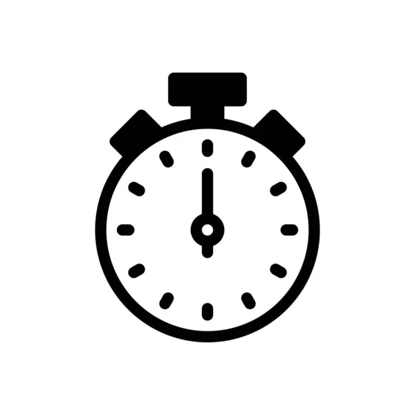 Countdown Vector Illustration Transparent Background Premium Quality Symbols Glyphs Icon — 스톡 벡터