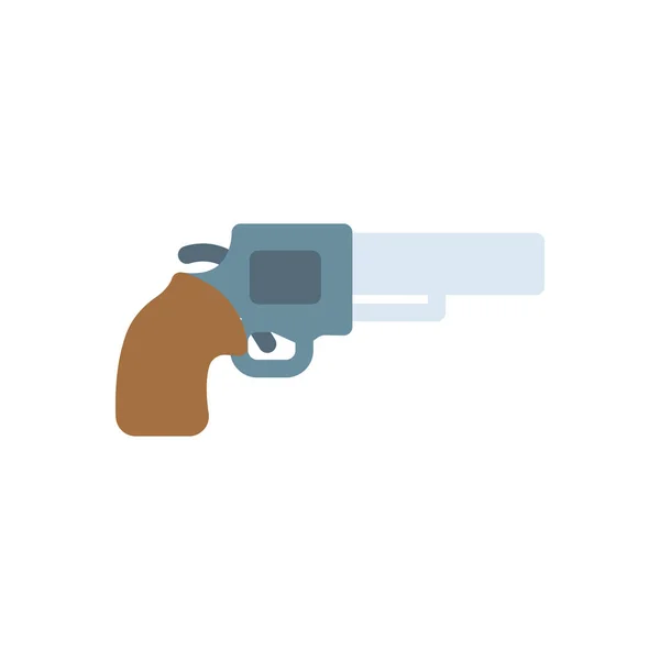 Illustrazione Del Vettore Della Pistola Uno Sfondo Trasparente Simboli Qualità — Vettoriale Stock