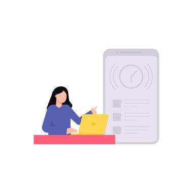 Randevu ayarlayan kız..